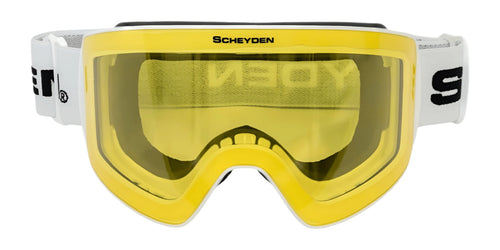 Scheyden M1 Snow Goggles / White / Blue Bird & Storm Rider