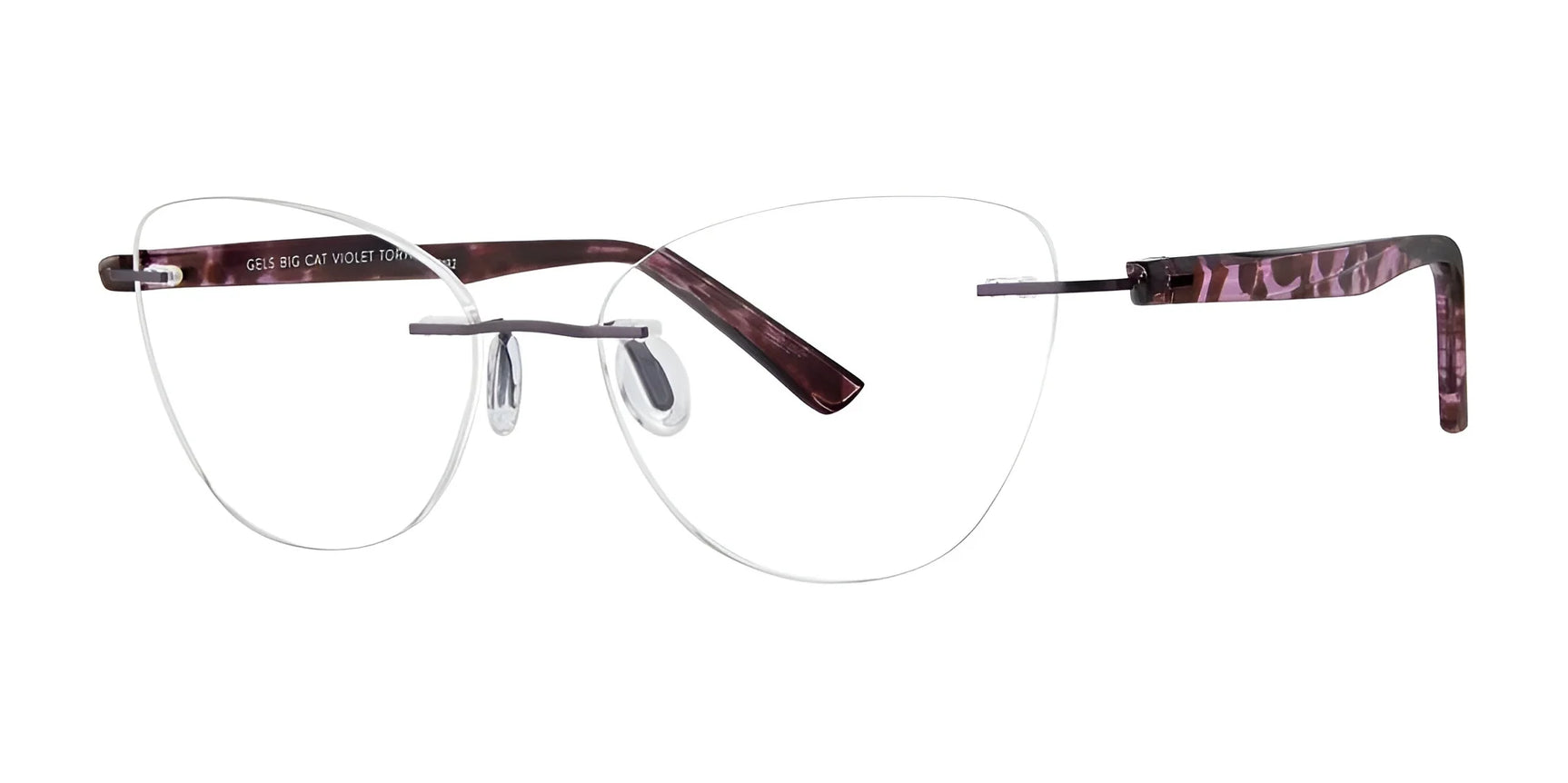 SCOJO BIG CAT Eyeglasses Violet Tortoise SCOJO BIG CAT Eyeglasses Violet Tortoise