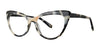 SCOJO CORNELIA ST Eyeglasses | Size 53 / Black Horn / +2.5