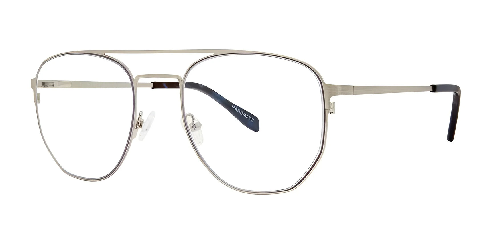 SCOJO FEDERAL PLAZA Eyeglasses Brushed Silver SCOJO FEDERAL PLAZA Eyeglasses Brushed Silver