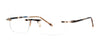 SCOJO RECTANGLE Eyeglasses | Size 50 / Tortoise / +1.0