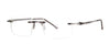 SCOJO RECTANGLE Eyeglasses | Size 50 / Pit Stop Grey / +1.0