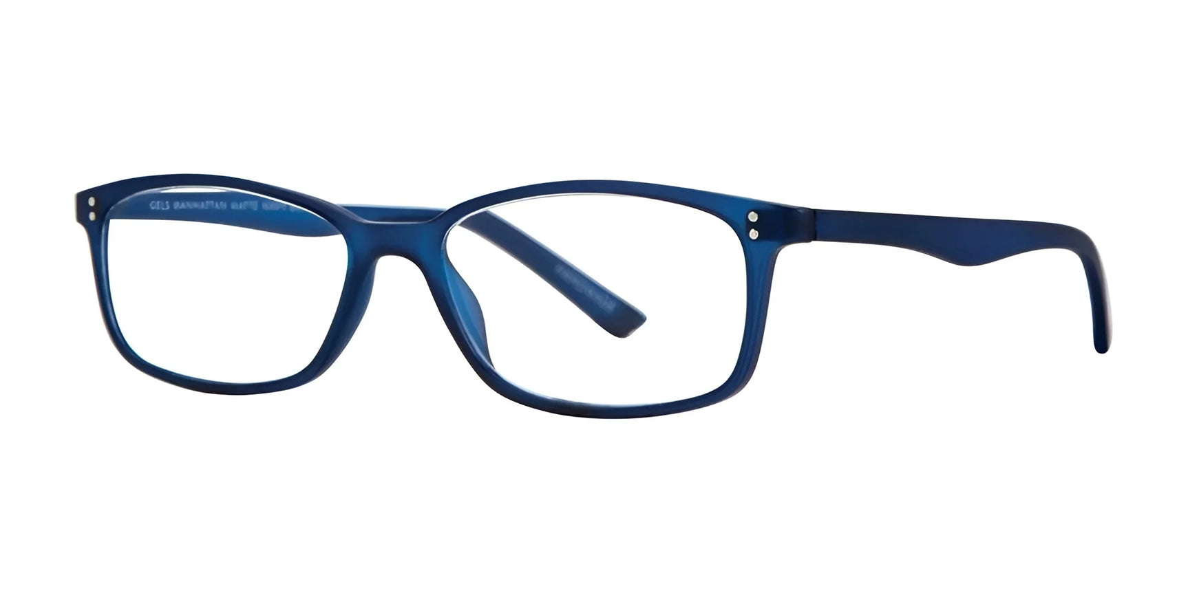 SCOJO MANHATTAN Eyeglasses Matte Navy Blue SCOJO MANHATTAN Eyeglasses Matte Navy Blue