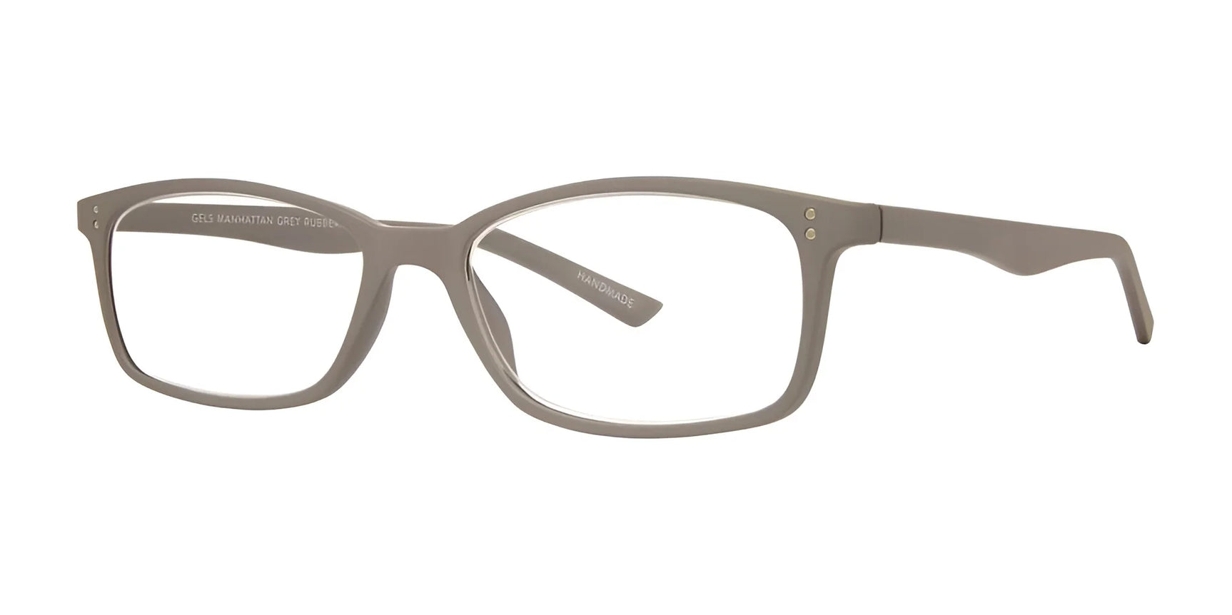 SCOJO MANHATTAN Eyeglasses Grey Rubber Coated SCOJO MANHATTAN Eyeglasses Grey Rubber Coated