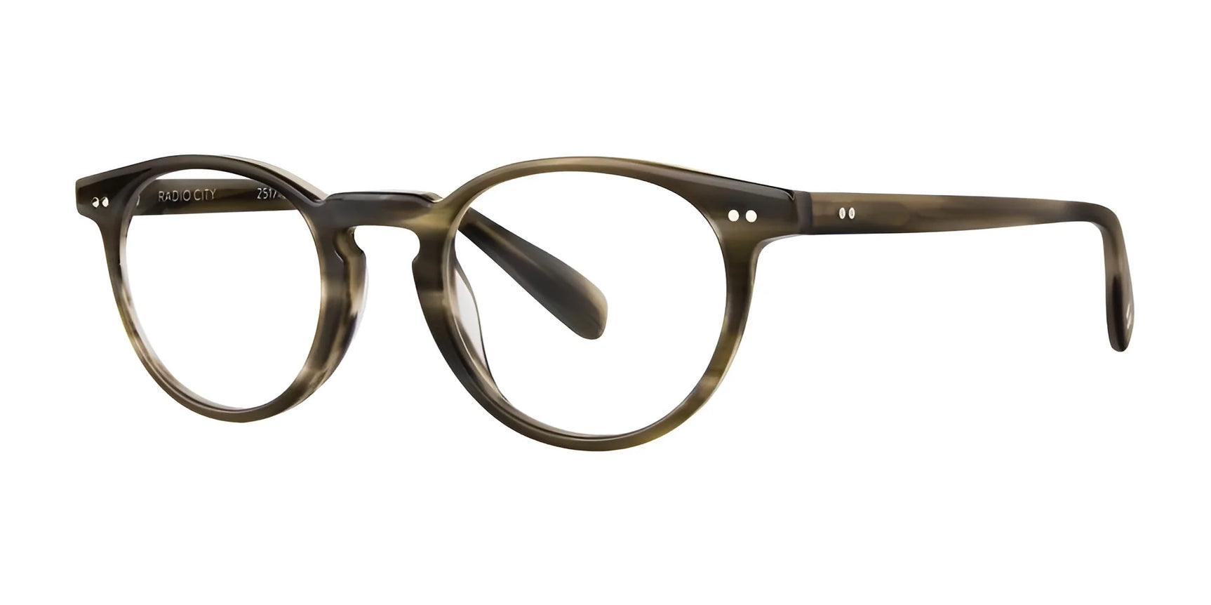 SCOJO RADIO CITY Eyeglasses Black Horn SCOJO RADIO CITY Eyeglasses Black Horn