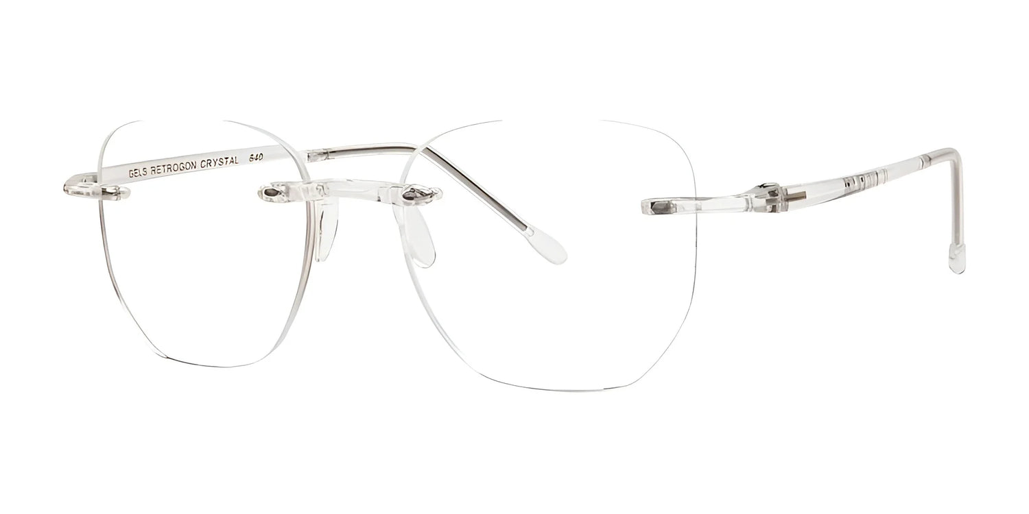 SCOJO RETROGON Eyeglasses Crystal SCOJO RETROGON Eyeglasses Crystal