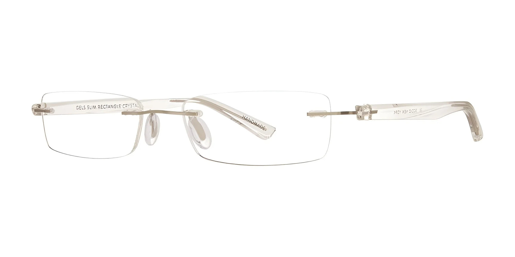SCOJO SLIM RECTANGLE Eyeglasses Crystal SCOJO SLIM RECTANGLE Eyeglasses Crystal