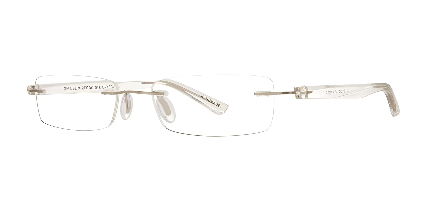 SCOJO SLIM RECTANGLE Eyeglasses Crystal SCOJO SLIM RECTANGLE Eyeglasses Crystal