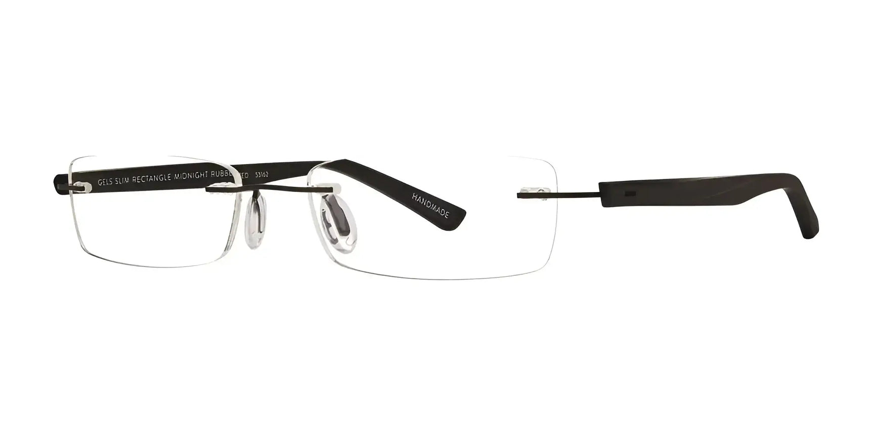 SCOJO SLIM RECTANGLE Eyeglasses Midnight Rubber Coated SCOJO SLIM RECTANGLE Eyeglasses Midnight Rubber Coated