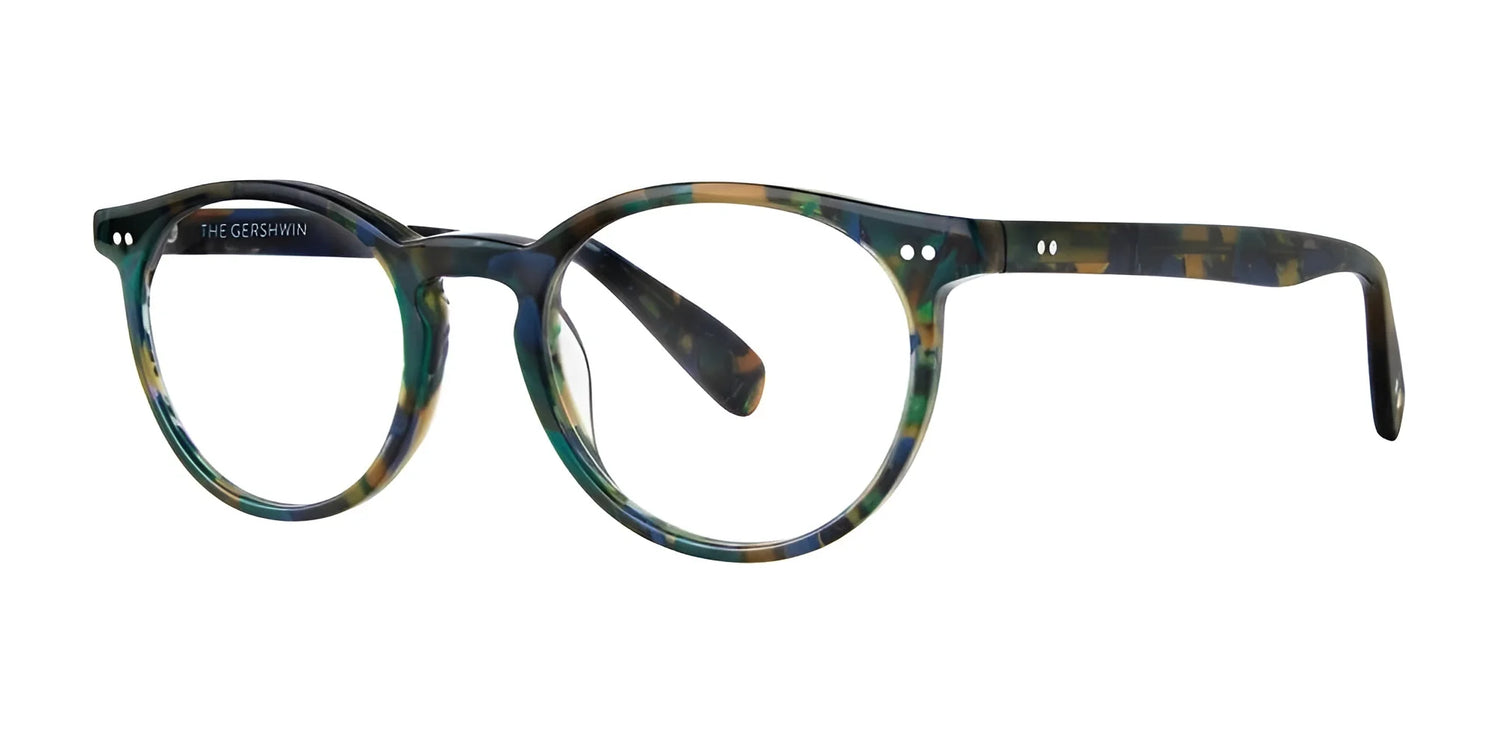 SCOJO THE GERSHWIN Eyeglasses Teal Tortoise SCOJO THE GERSHWIN Eyeglasses Teal Tortoise