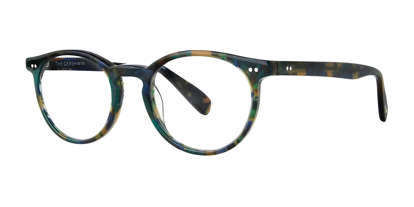 SCOJO THE GERSHWIN Eyeglasses Teal Tortoise SCOJO THE GERSHWIN Eyeglasses Teal Tortoise