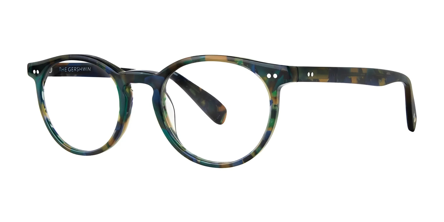 SCOJO THE GERSHWIN Eyeglasses Teal Tortoise SCOJO THE GERSHWIN Eyeglasses Teal Tortoise