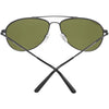 Serengeti ALGHERO Sunglasses / Shiny Dark Gunmetal / Mineral Polarized 555nm Cat 3 to 3 / Size 58