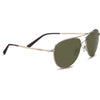 Serengeti ALGHERO Sunglasses / Shiny Soft Gold / Mineral Polarized 555nm Cat 3 to 3 / Size 58