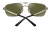 Serengeti ANSEL Sunglasses | Size 60 / Matte Black / Mineral Polarized Blue Gradient Cat 2 to 3