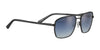 Serengeti ANSEL Sunglasses | Size 60 / Matte Black / Mineral Polarized Blue Gradient Cat 2 to 3