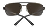 Serengeti ANSEL Sunglasses | Size 60 / Matte Black / Mineral Polarized Blue Gradient Cat 2 to 3