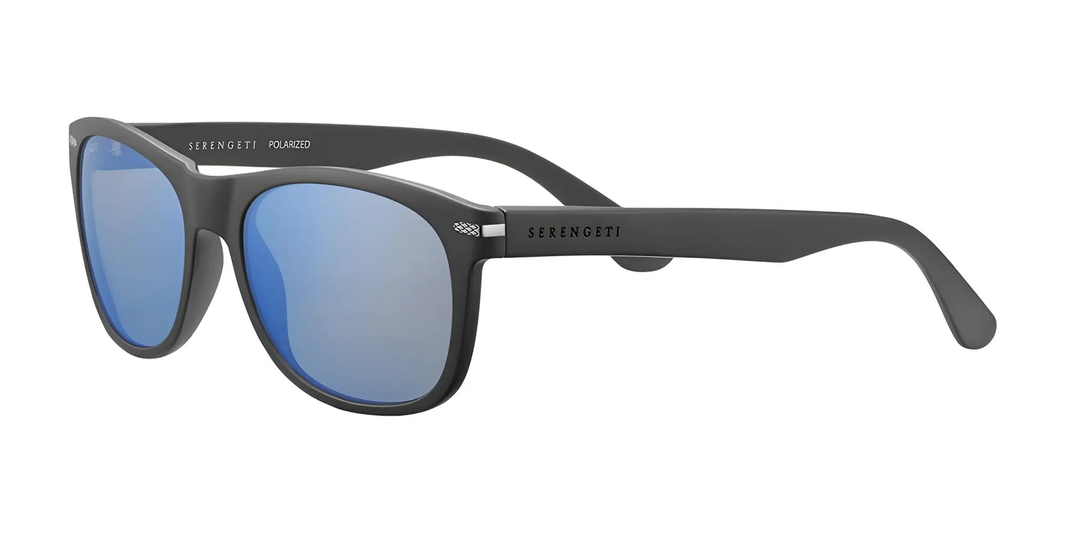 Serengeti ANTEO Sunglasses Black Matte / Mineral Polarized 555nm Blue Cat 2 to 3 Serengeti ANTEO Sunglasses Black Matte / Mineral Polarized 555nm Blue Cat 2 to 3