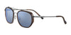 Serengeti BORON Sunglasses | Size 56 / Shiny Dark Gunmetal Black Shiny Acetate / Mineral Polarized 555nm Cat 3 to 3