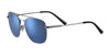 Serengeti CARROLL L Sunglasses | Size 58 / Shiny Gunmetal / Mineral Polarized 555nm Blue Cat 2 to 3