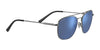 Serengeti CARROLL L Sunglasses | Size 58 / Matte Dark Gunmetal / Mineral Polarized Drivers Cat 2 to 3