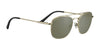 Serengeti CARROLL Sunglasses | Size 53 / Shiny Light Gold / Mineral Polarized 555nm Cat 3 to 3