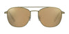 Serengeti CARROLL Sunglasses | Size 53 / Shiny Light Gold / Mineral Non Polarized 555nm Cat 2 to 3