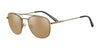 Serengeti CARROLL Sunglasses | Size 53 / Shiny Light Gold / Mineral Non Polarized 555nm Cat 2 to 3