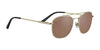 Serengeti CARROLL Sunglasses | Size 53 / Matte Light Gold / Mineral Polarized Drivers Cat 2 to 3