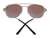 Serengeti CARROLL Sunglasses | Size 53 / Shiny Light Gold / Mineral Non Polarized 555nm Cat 2 to 3