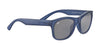 Serengeti CHANDLER Sunglasses | Size 56 / Matte Crystal Blue / Saturn Polarized Smoke Cat 2 to 3 B6