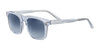 Serengeti CHARLTON Sunglasses | Size 52 / Crystal Shiny / Mineral Polarized Blue Gradient B6