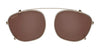Serengeti EGON M Clip-On Sunglasses / Gunmetal Shiny / Mineral Polarized Drivers Cat 2 to 3
