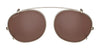 Serengeti LOREN M Clip-On Sunglasses / Gunmetal Shiny / Mineral Polarized Drivers Cat 2 to 3