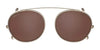 Serengeti LOREN S Clip-On Sunglasses / Gunmetal Shiny / Mineral Polarized Drivers Cat 2 to 3