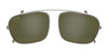 Serengeti NEIL L Clip-On Sunglasses / Gunmetal Shiny / Mineral Polarized 555nm Cat 3 to 3