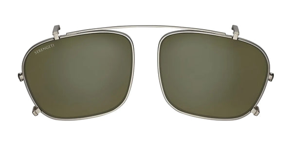 Serengeti NEIL M Clip-On Sunglasses / Gunmetal Shiny / Mineral Polarized 555nm Cat 3 to 3