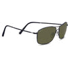 Serengeti CORLEONE Sunglasses / Shiny Dark Gunmetal / Mineral Polarized 555nm Cat 3 to 3 / Size 59