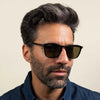 Serengeti DELIO Sunglasses | Size 51 / Crystal Shiny / Mineral Polarized 555nm Cat 3 to 3