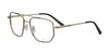 Serengeti FOLLEN Eyeglasses | Size 54 / Shiny Light Gold & Black Front