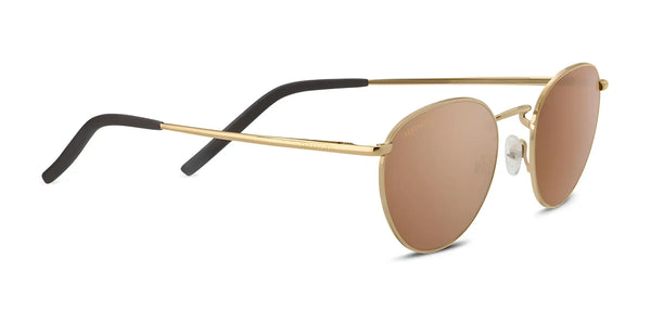 Serengeti HAMEL Sunglasses | Size 50 / Bold Gold Shiny / Mineral Polarized Drivers Gold Cat 3 to 3