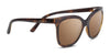 Serengeti HAVAH Sunglasses | Size 51 / Shiny Black Transparent Layer / Mineral Polarized Drivers Gold Cat 3 to 3