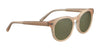 Serengeti HAVAH Sunglasses | Size 51 / Shiny Crystal Sand Beige / Mineral Polarized 555nm Cat 3 to 3