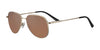 Serengeti HAYWOOD S Sunglasses | Size 55 / Shiny Light Gold / Mineral Non Polarized 555nm Cat 2 to 3