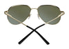Serengeti HAYWOOD S Sunglasses | Size 55 / Shiny Light Gold / Mineral Non Polarized 555nm Cat 2 to 3