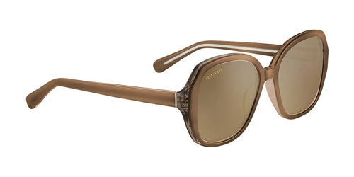 Serengeti HAYWORTH Sunglasses / Size 54 / Shiny Crystal Caramel Brown / Mineral Non Polarized Drivers Gradient Cat 2 to 3 B4