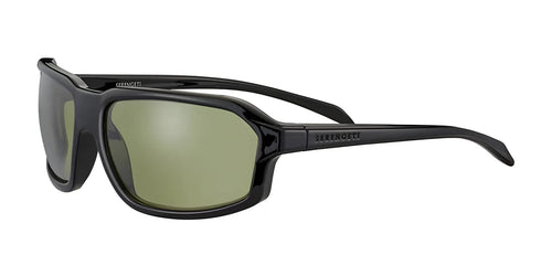 Serengeti HEXT Sunglasses / Size 63 / Shiny Black Transparent Layer / Saturn Photochromic 555nm Cat 2 to 3 B8
