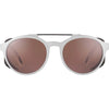 Serengeti LEANDRO GLACIER Sunglasses / Matte Black with Matte Black Metal Insert / Mineral Polarized Sedona Bi Mirror Cat 3 to 3 / Size 53
