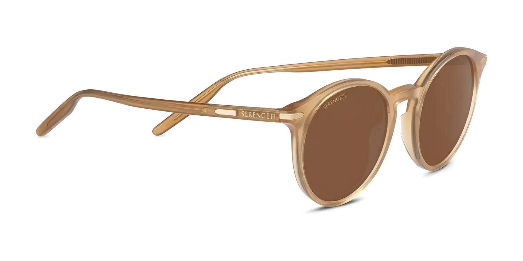 Serengeti LEONORA Sunglasses Beige Shiny / Mineral Polarized Drivers Cat 2 to 3 Serengeti LEONORA Sunglasses Beige Shiny / Mineral Polarized Drivers Cat 2 to 3