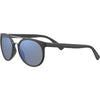 Serengeti LERICI Sunglasses / Matte Black with Matte Black Metal Insert / Mineral Polarized 555nm Cat 3 to 3 / Size 54